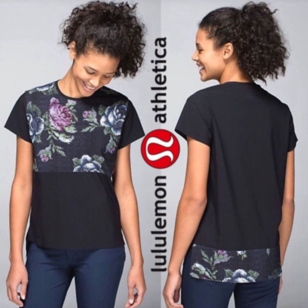 Lululemon Garden Party Snapshot Floral Shirt • size medium